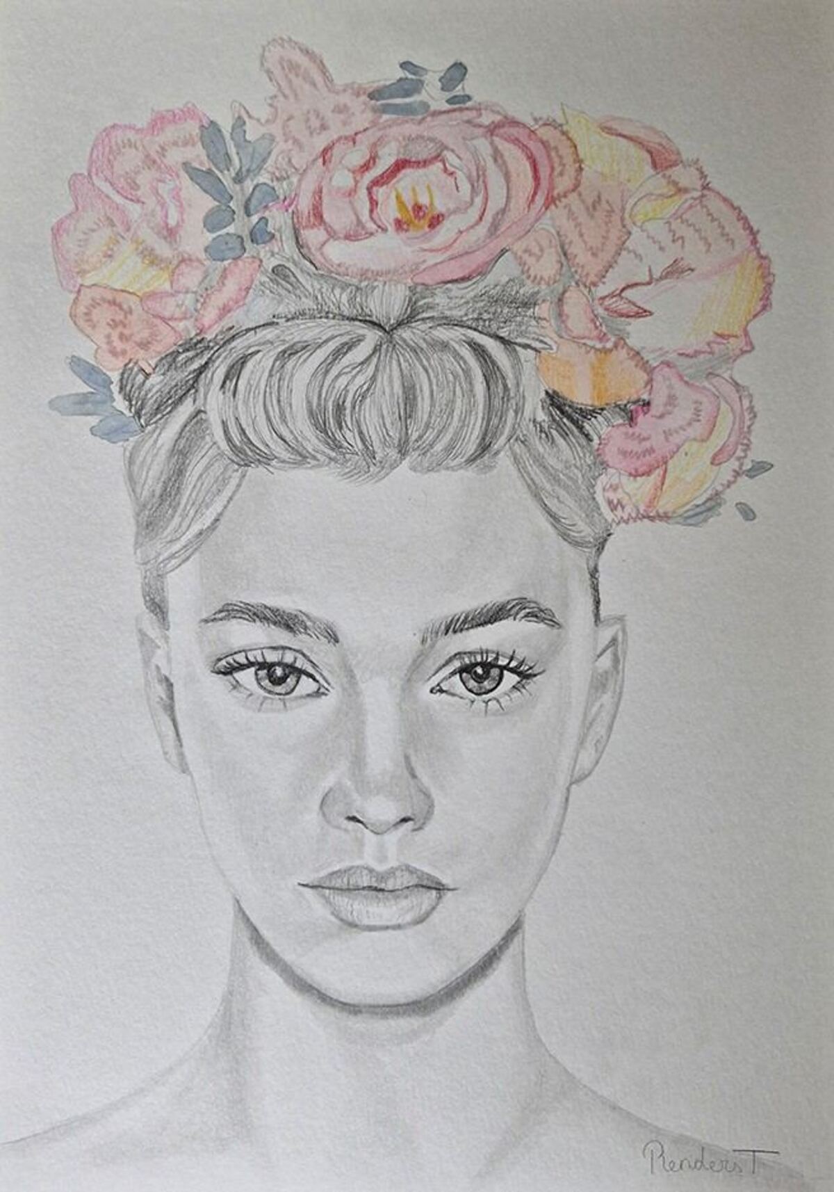 Flowery girl